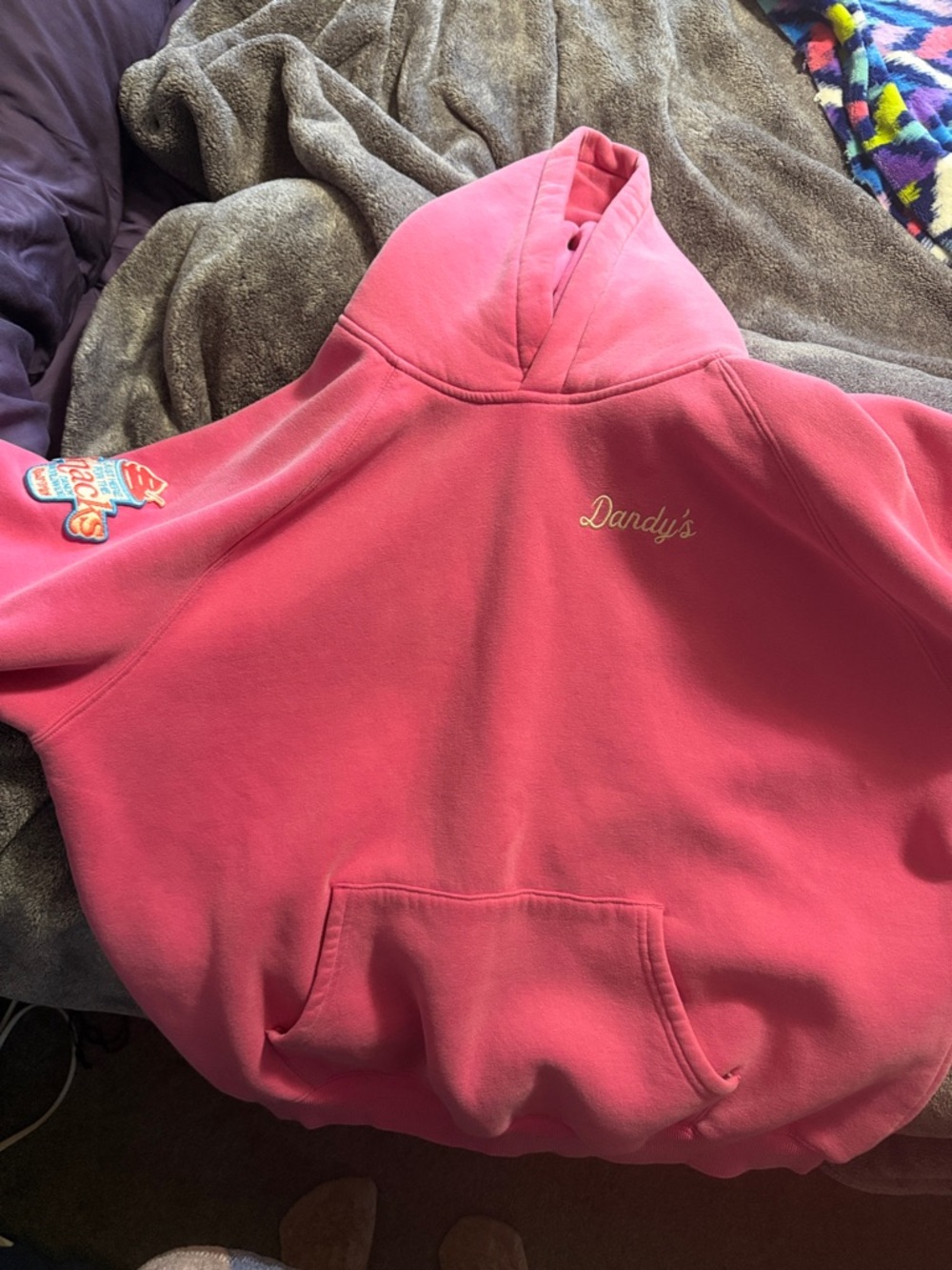 Women’s Pink Hooded Sweatshirt